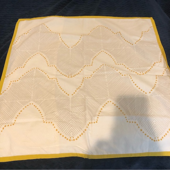 West Elm Jay St Block print Euro Shams (3) - yellow - Picture 3 of 6